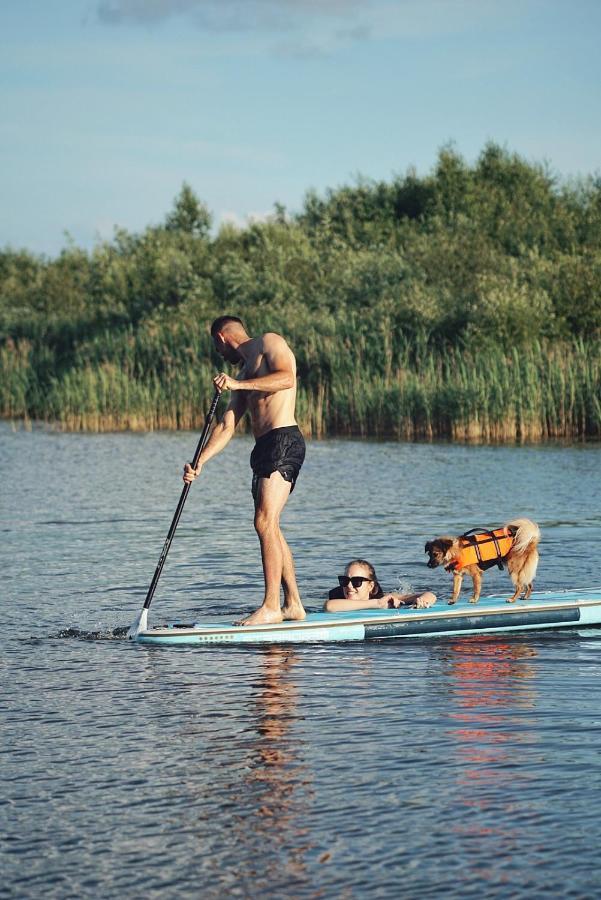 Anykščiai Wakepond Atostogu Slenisヴィラ エクステリア 写真